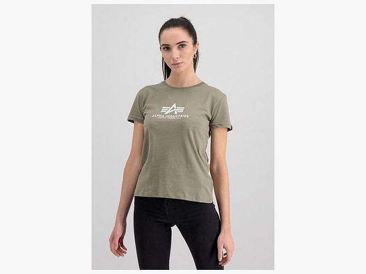 alpha industries Alpha Industries T-Shirt New Basic oliv Frauen