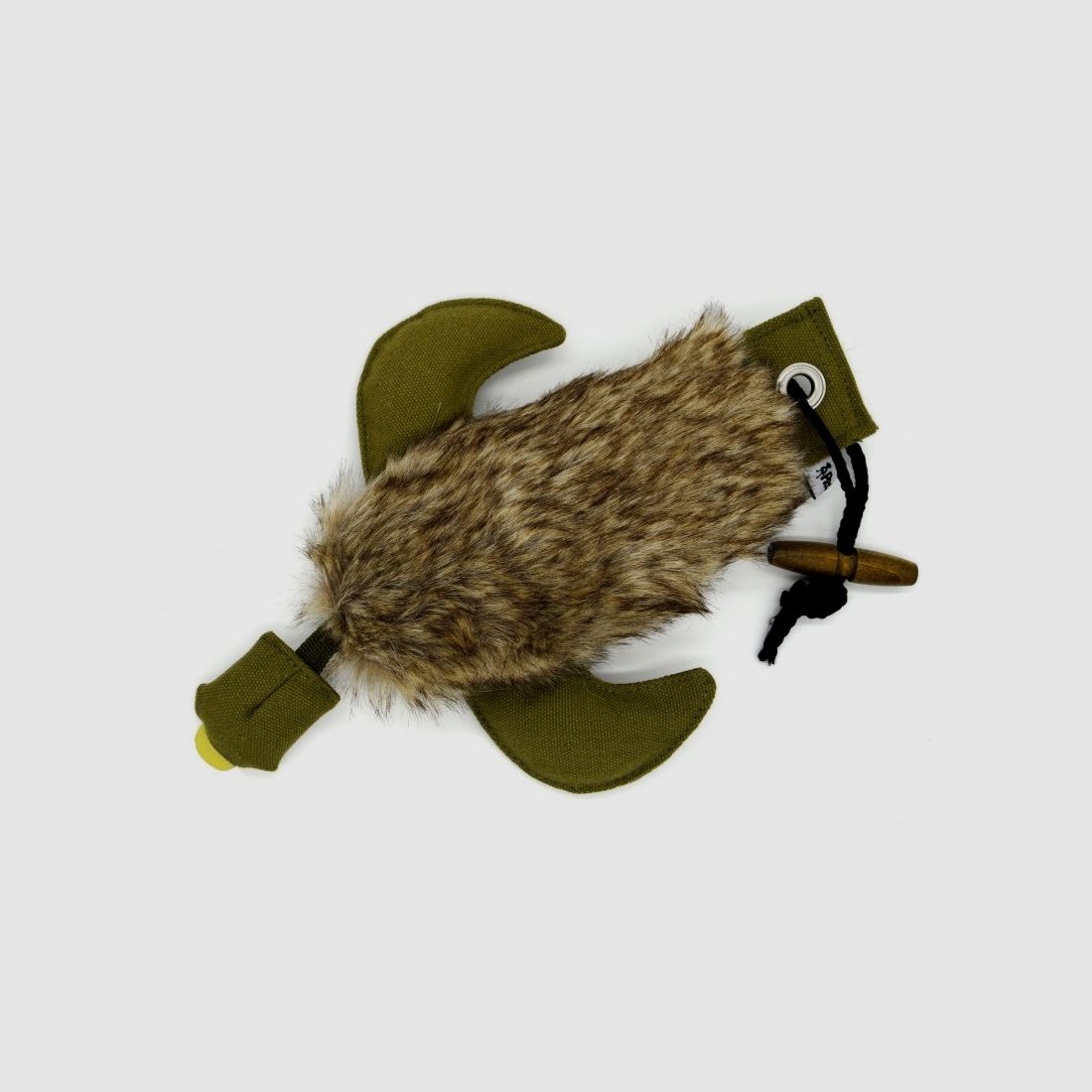 Farm-Land Dummy pour Chiens Canard avec Fourrure 300g, image 1 sur 4