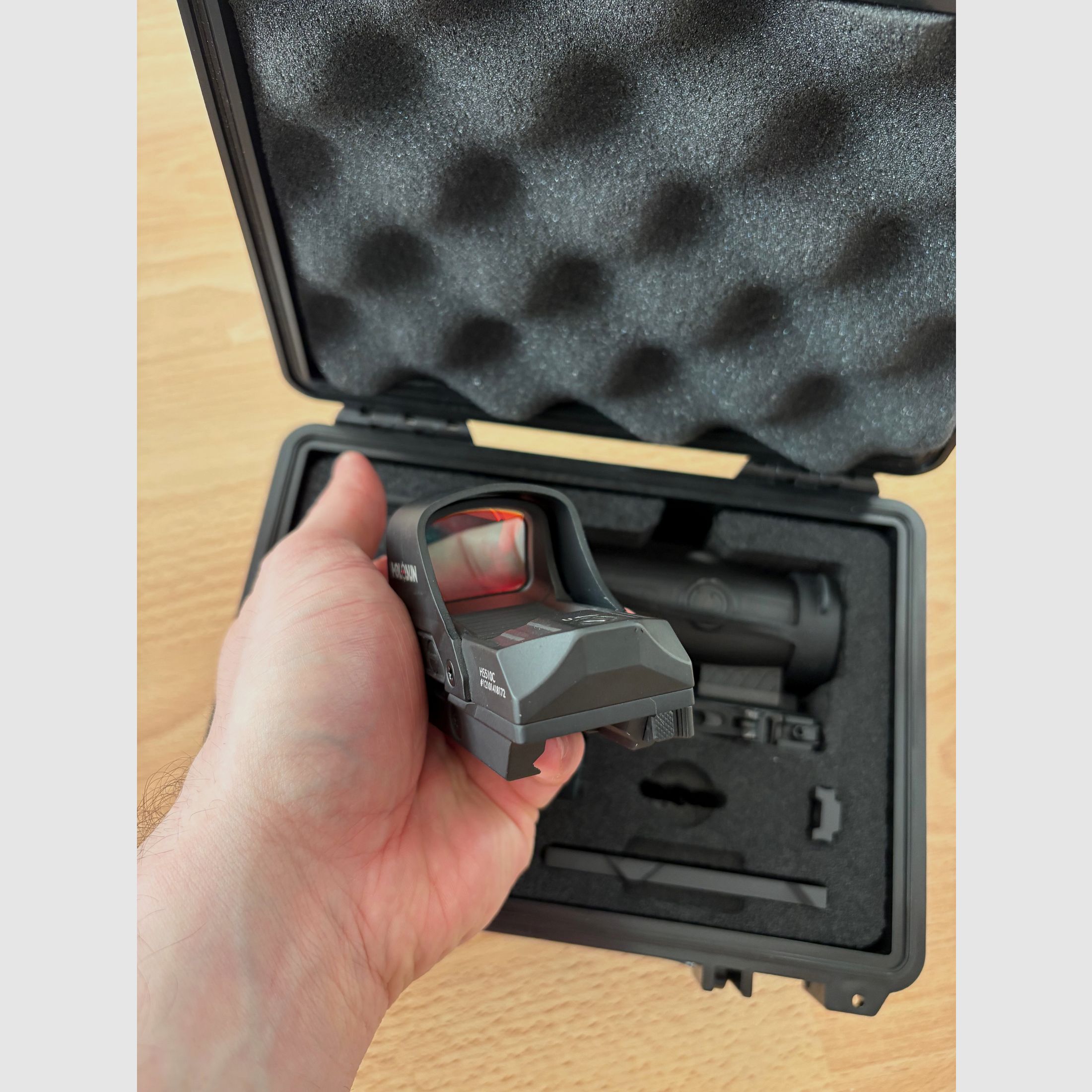 Holosun HS510C + HM3X Magnifier 