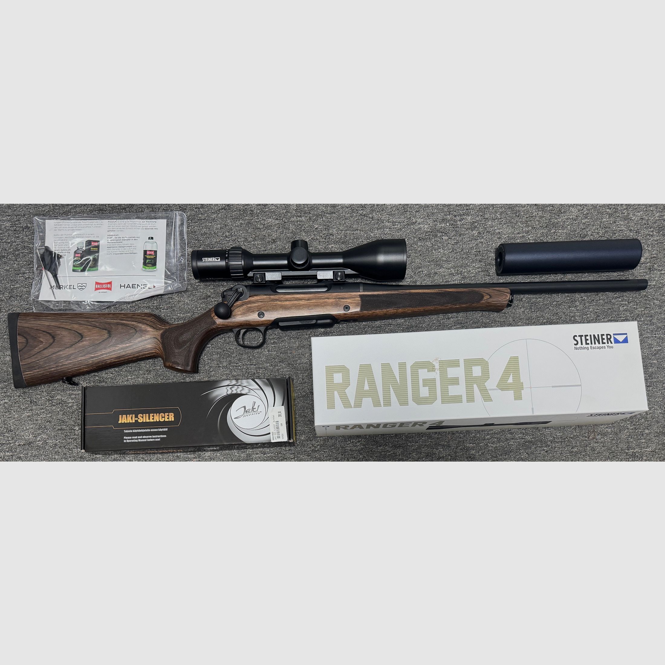 Haenel NXT .308 - M15x1 - Ranger 4 - Geluidsdemper - Demo