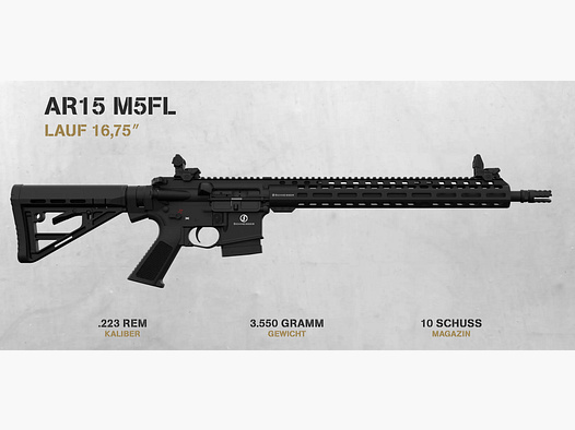 Schmeisser AR15 M5FL 16,75" .223 Rem.