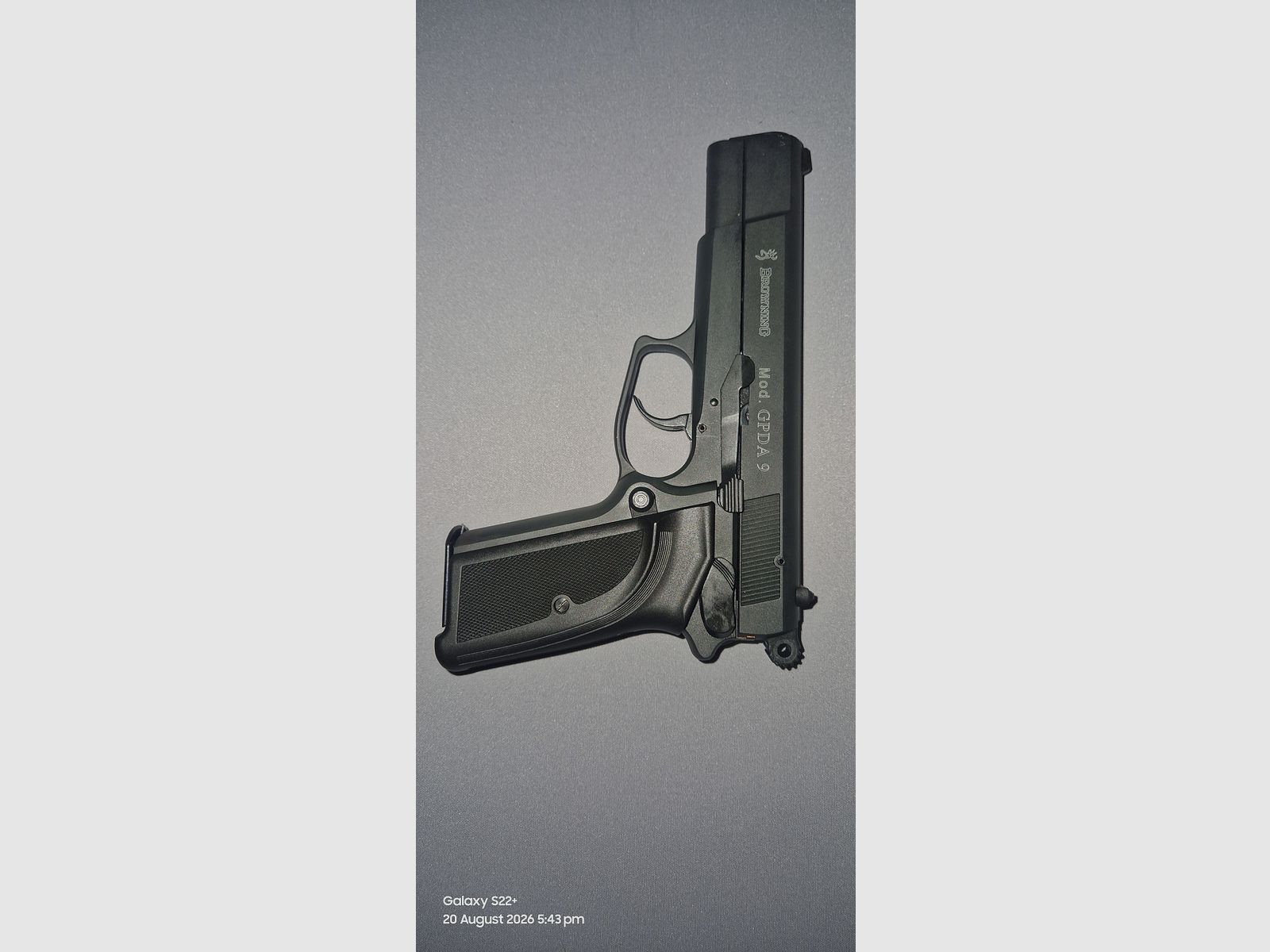 Browning Mod. GPDA 9 mit Zubehör