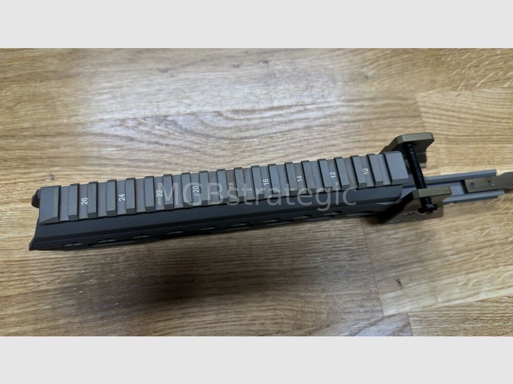 Heckler & Koch G36 / HK243 Handguard S TAR anti mirage with HKey sand color for G36 to upgrade to G36A4