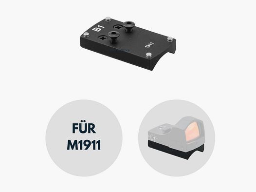 Vector Optics SCRDM-02 M1911 Montage für Reflexvisiere mit TEK (Docter Sight) Footprint
