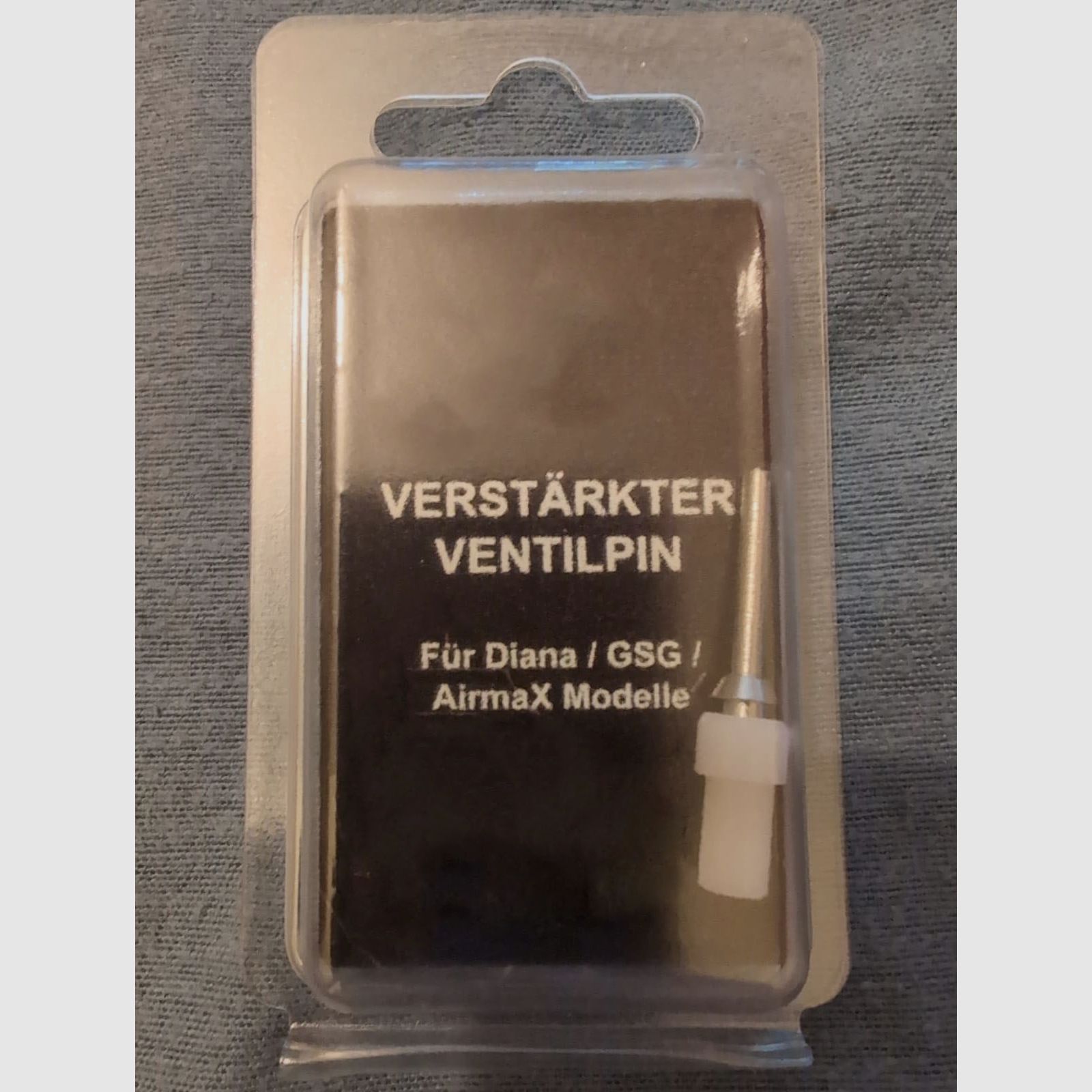 Verstärkter Ventilpin für Diana Stormrider / Bandit / Chaser / Trailscout und Mauser K98 PCP Luftgewehr | Neu & unbenutzt
