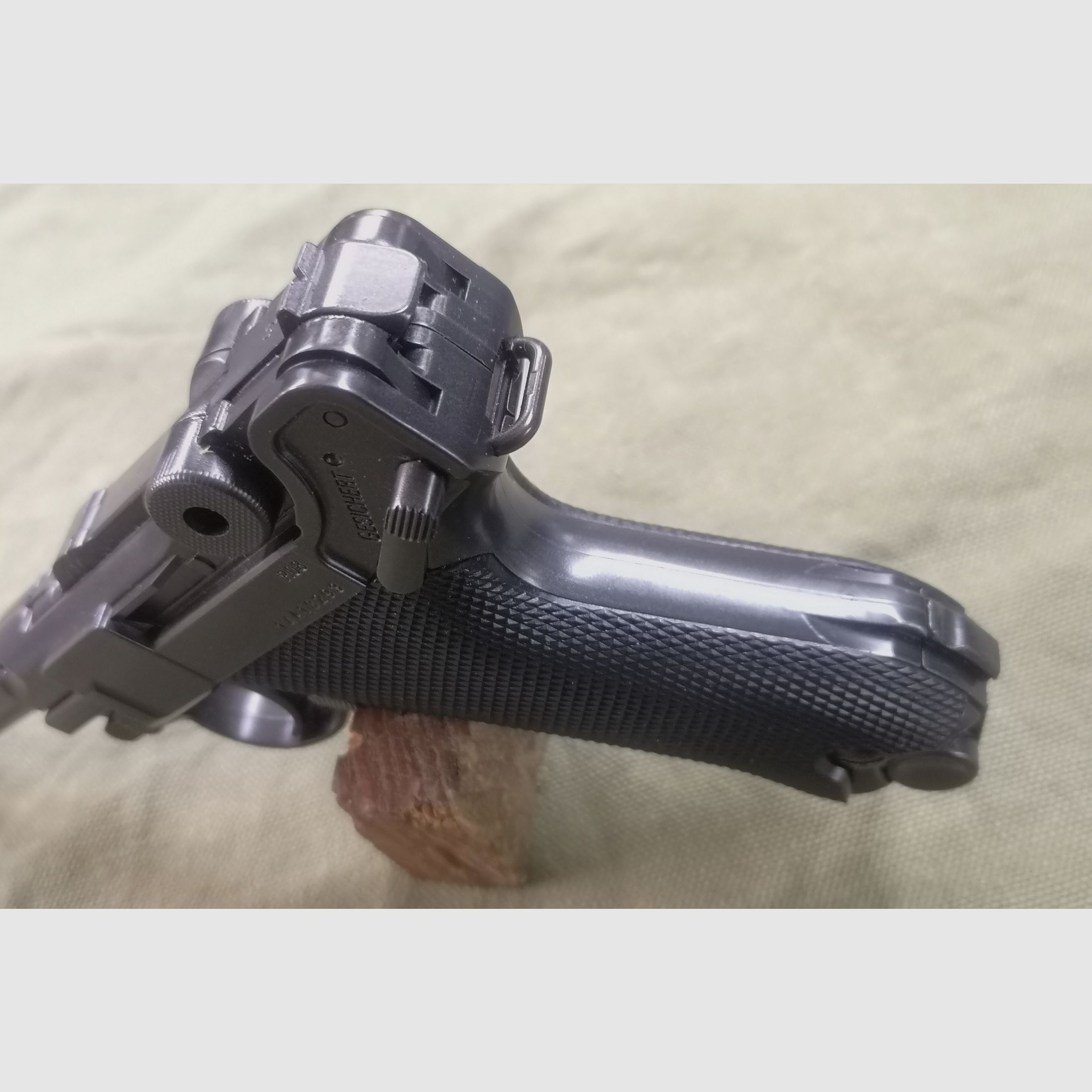 Luger 08 Pistola de Aire Leyendas Todo Metal