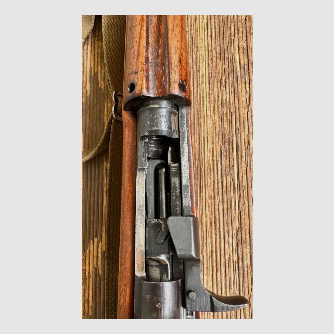 Carabina Mod. M 1 Winchester con bolsa original .30Carbine