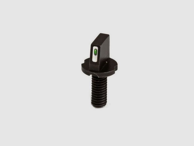N-sight green stripe white AR15