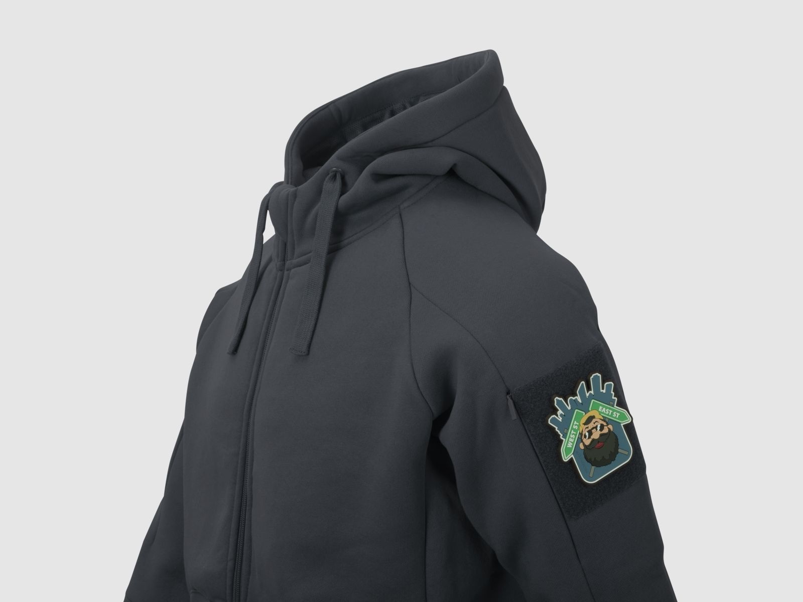 Bluza Helikon Urban Tactical Hoodie Lite black r.L, zdjęcie 7 z 9
