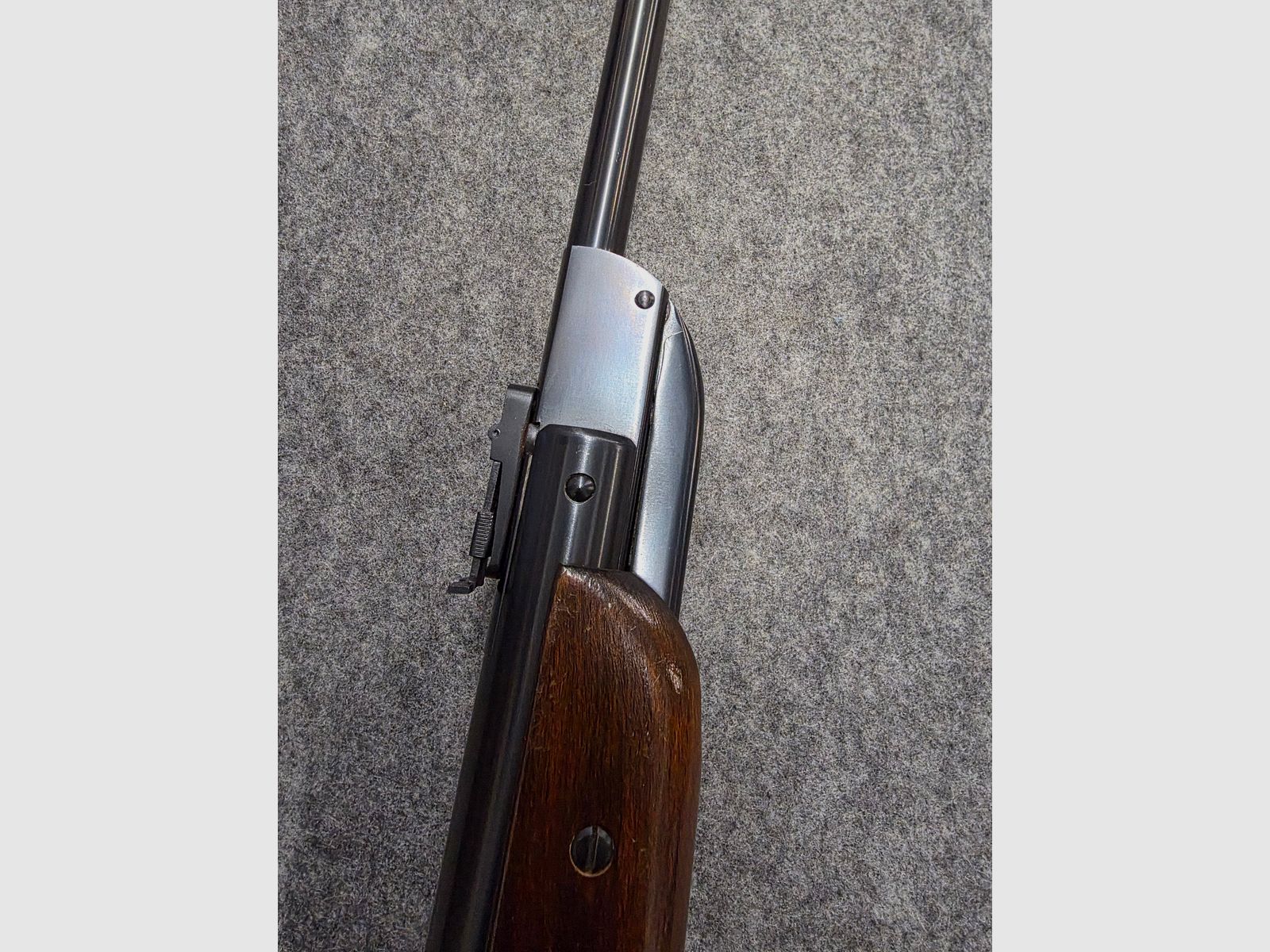 Carabina de aire comprimido Knicker Diana mod. 27 en estado casi nuevo sin signo F para coleccionistas