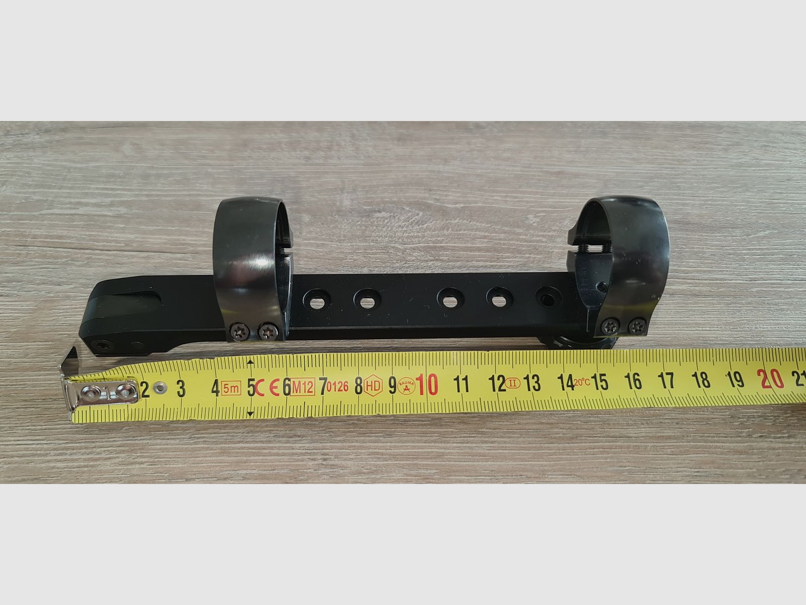 Montaje de puente Henneberger con giro, incluyendo anillos de 30 mm