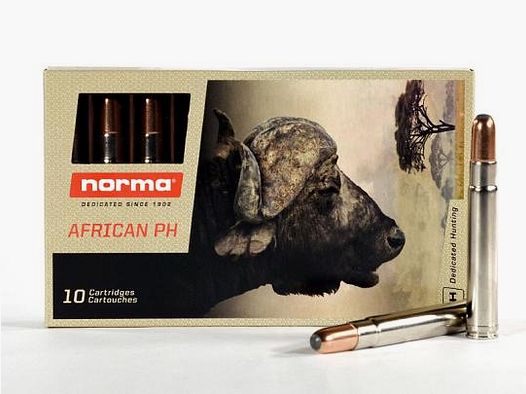 NORMA AFRICAN PH .416 Remington Magnum, Teilmantel 450 grs