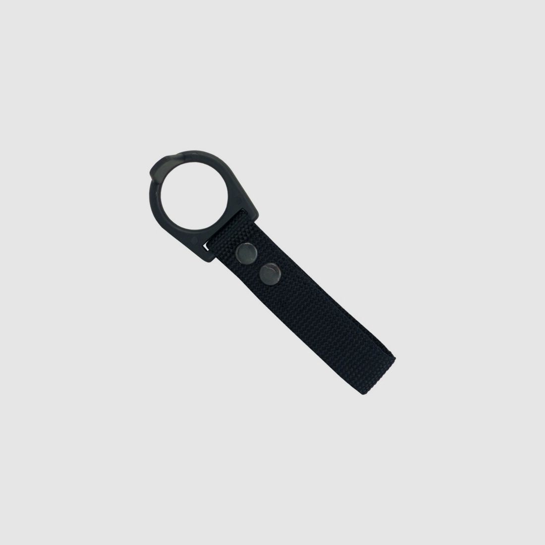 Tragering für Tonfas, Cordura / Hartplastik Schwarz - für Security Abdrängstock / Polizei Baton