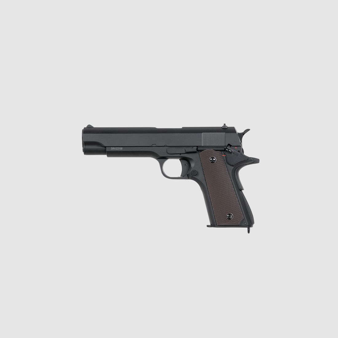 CYMA CM.123S AEP '1911' NACHBAU, schwarz, S-Line mit JEFFTRON Mosfet MICRO
