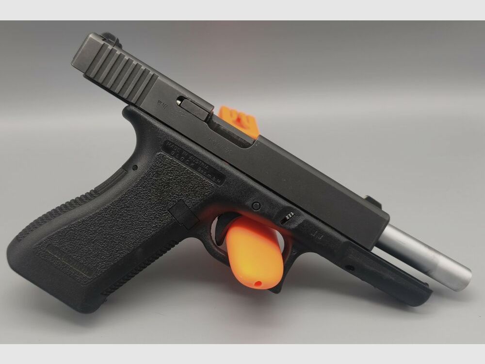 Glock 17 Gen. 2 mit Tuninglauf auch als Wechselsystem 9mmLuger