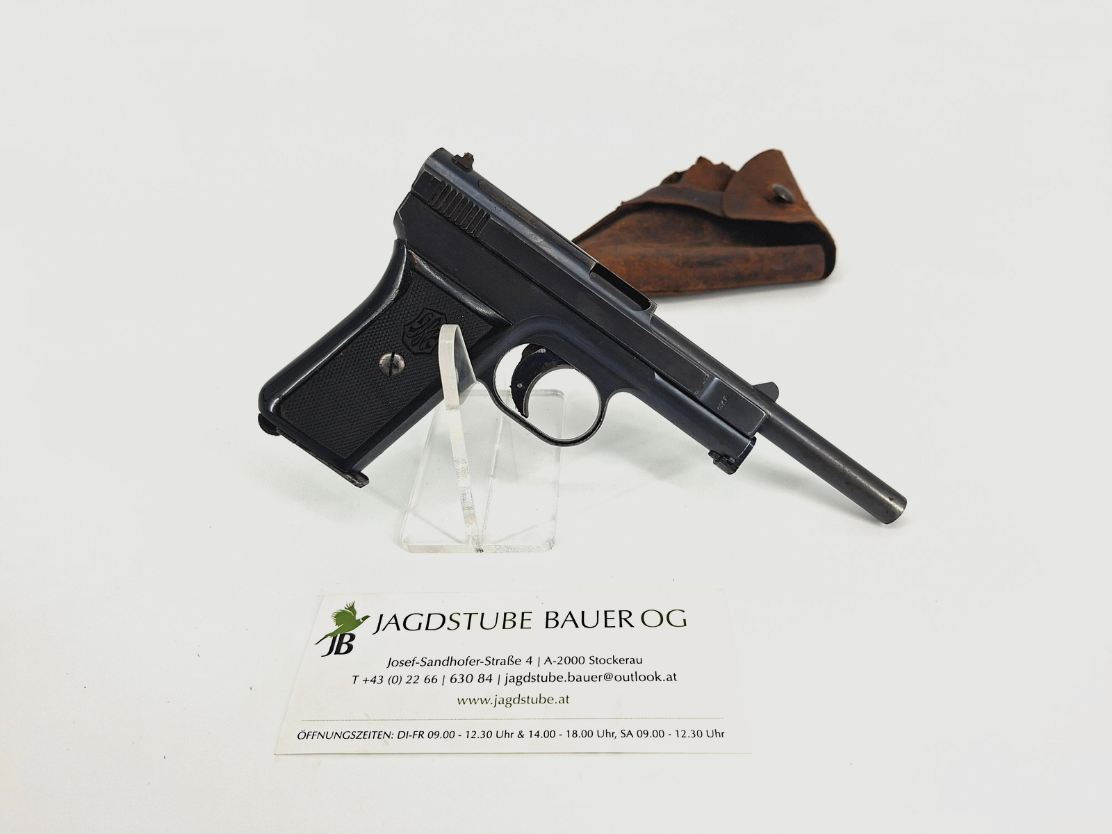 Mauser Pistole Mod. 1910 mit langem Lauf, Bild 2 von 2