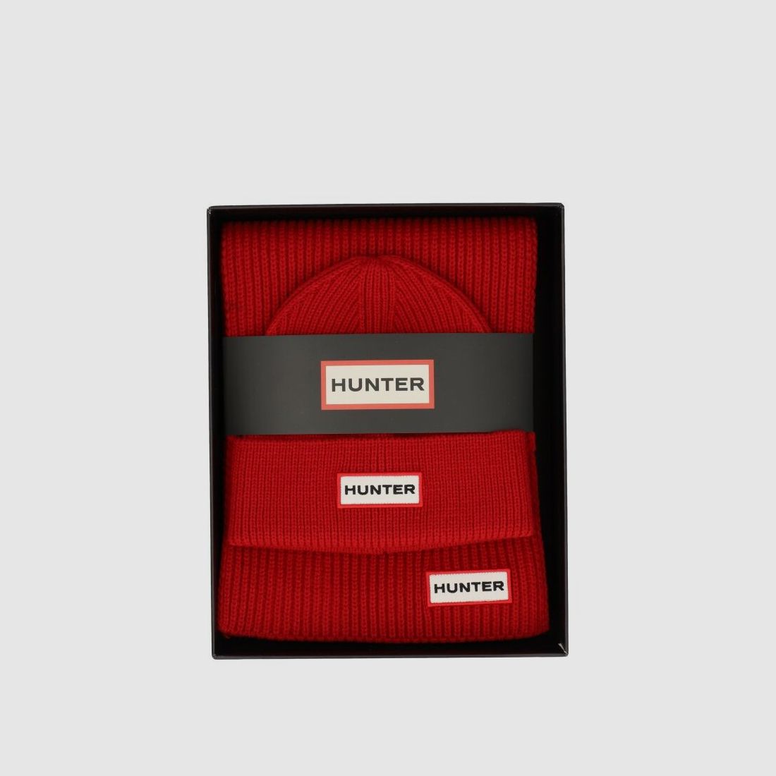 Hunter Boots Unisex Set Mütze/Schal Jura