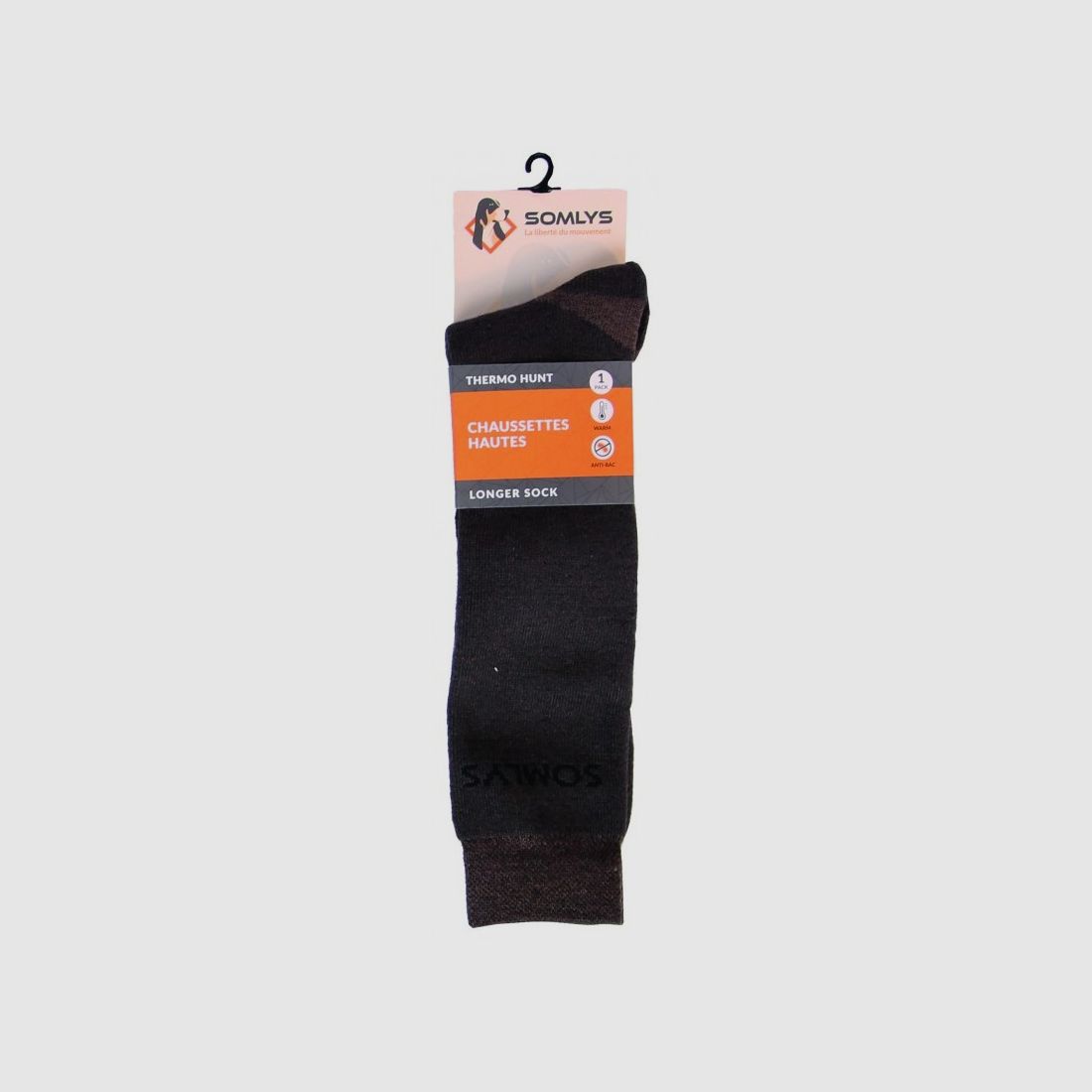 CHAUSSETTES LONGUES CHAUDES SOMLYS, image 2 sur 2