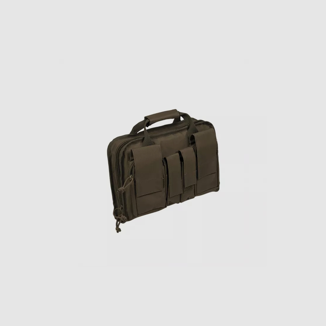 Tactical pistol case, lockable, small (34cm), olive