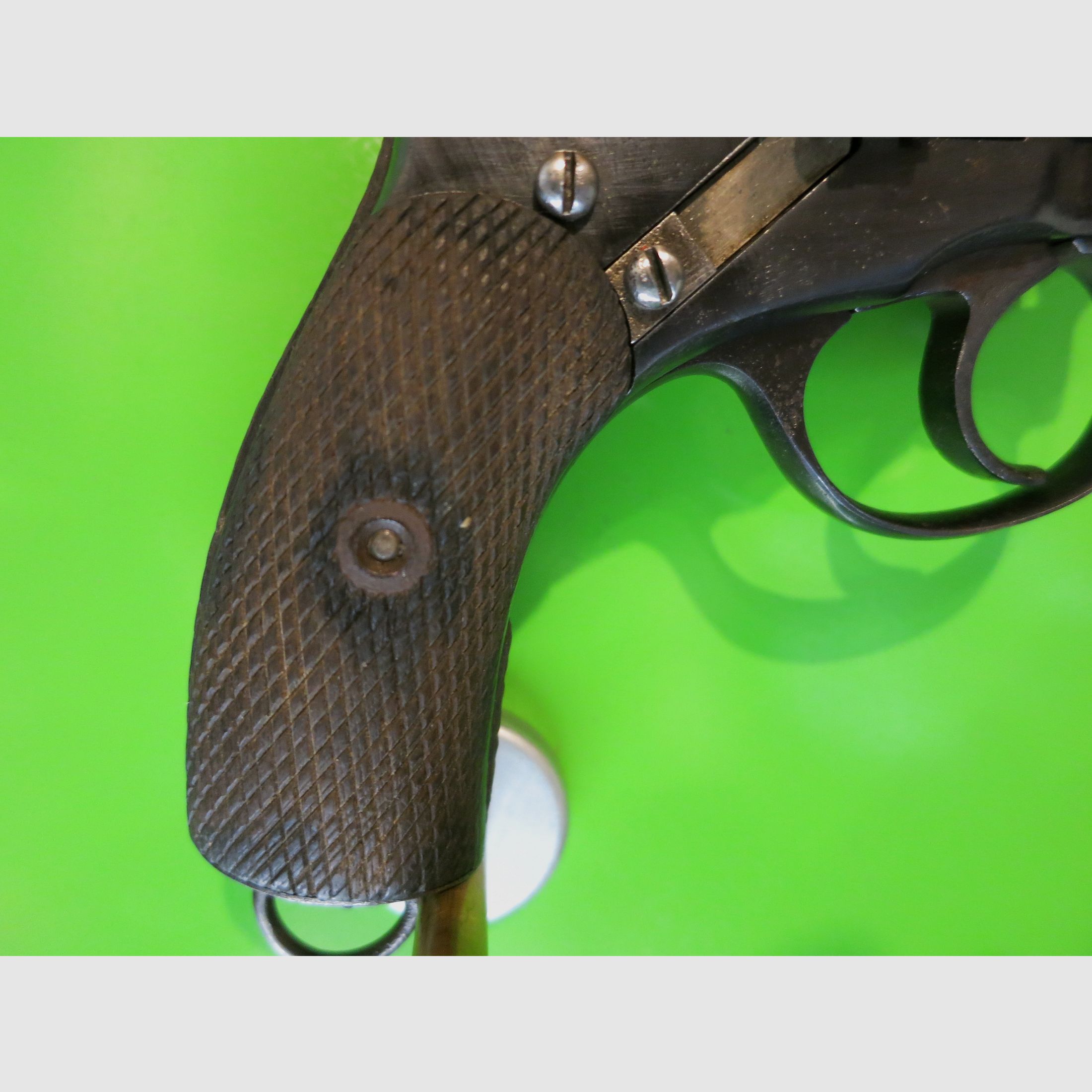 KAISERLICHER RUSSISCHER NAGANT-REVOLVER 1. WK, 1915, DOUBLE-ACTION-OFFIZIERSMODELL    #93-