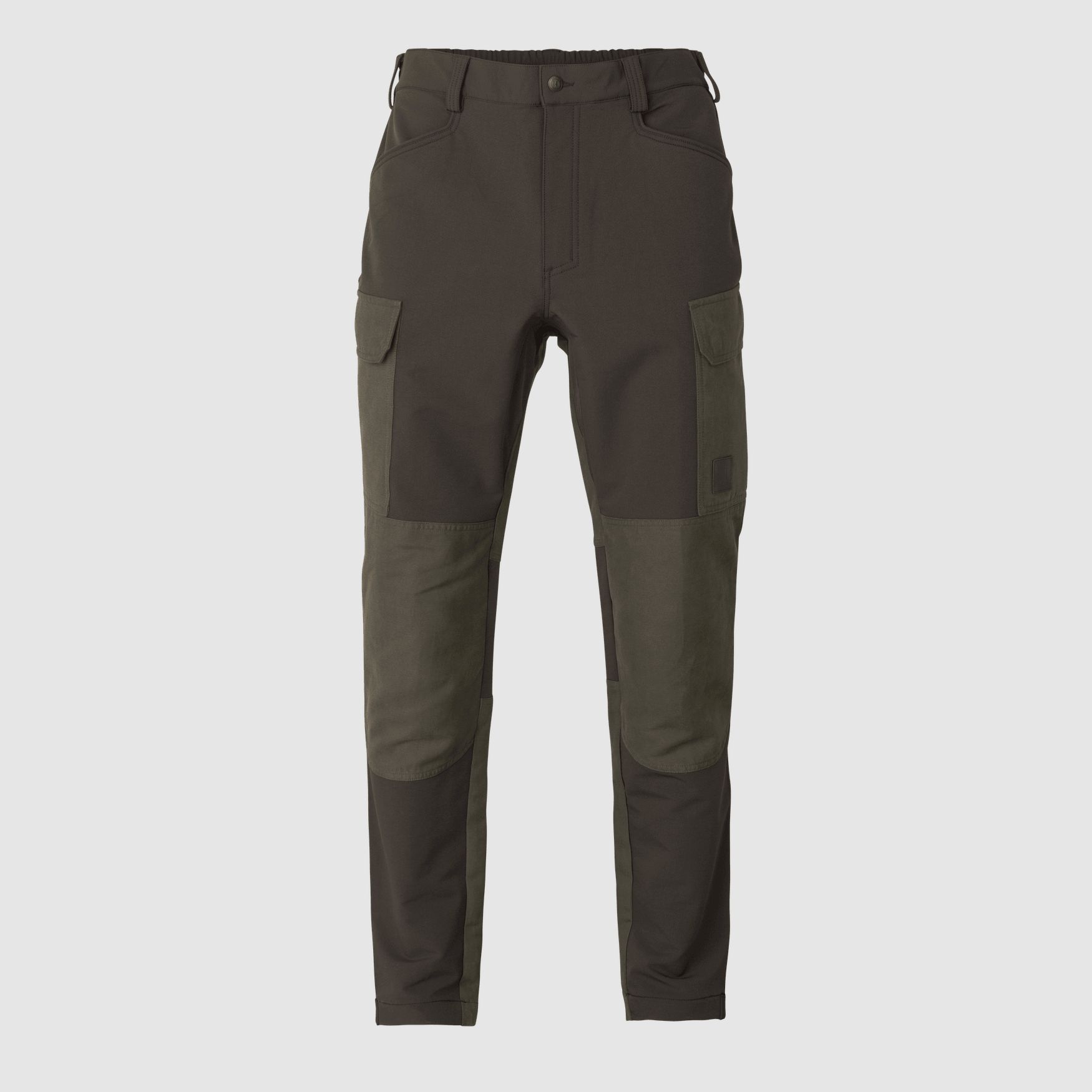 Härkila Hill Trousers Men Black Olive/Forest Night 52/32"