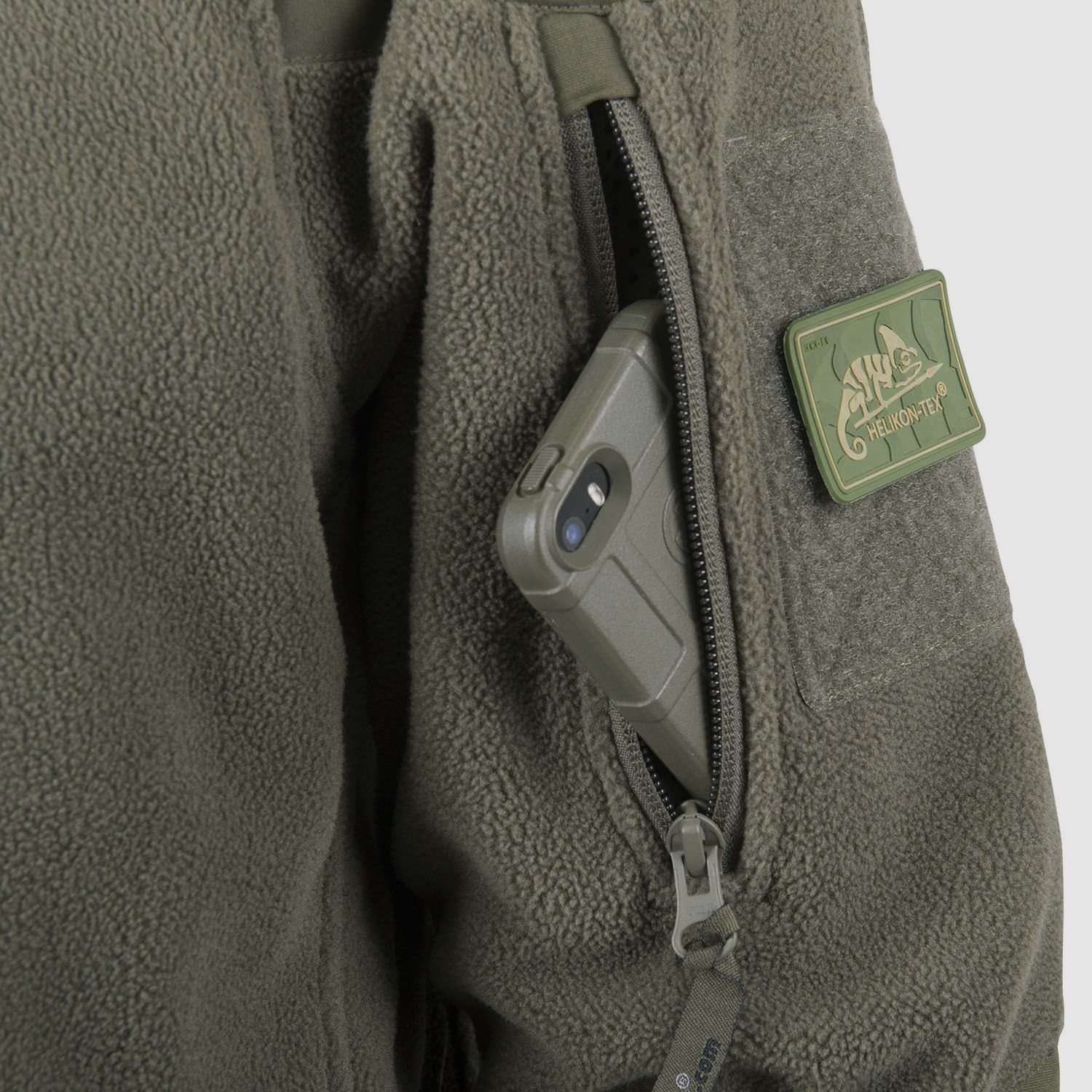 HELIKON-TEX CUMULUS®  HEAVY FLEECE JACKE OLIVE