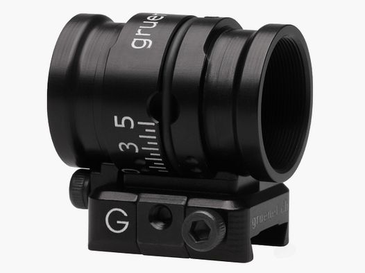 G+E Korntunnel kurz mit Fuss M18 Länge 30mm
