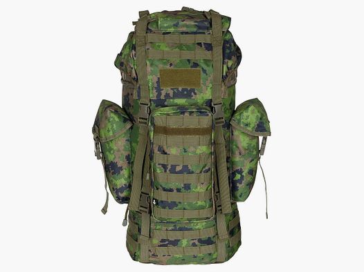 MFH MFH BW Plecak bojowy MOLLE 65 L M05 w kamuflażu