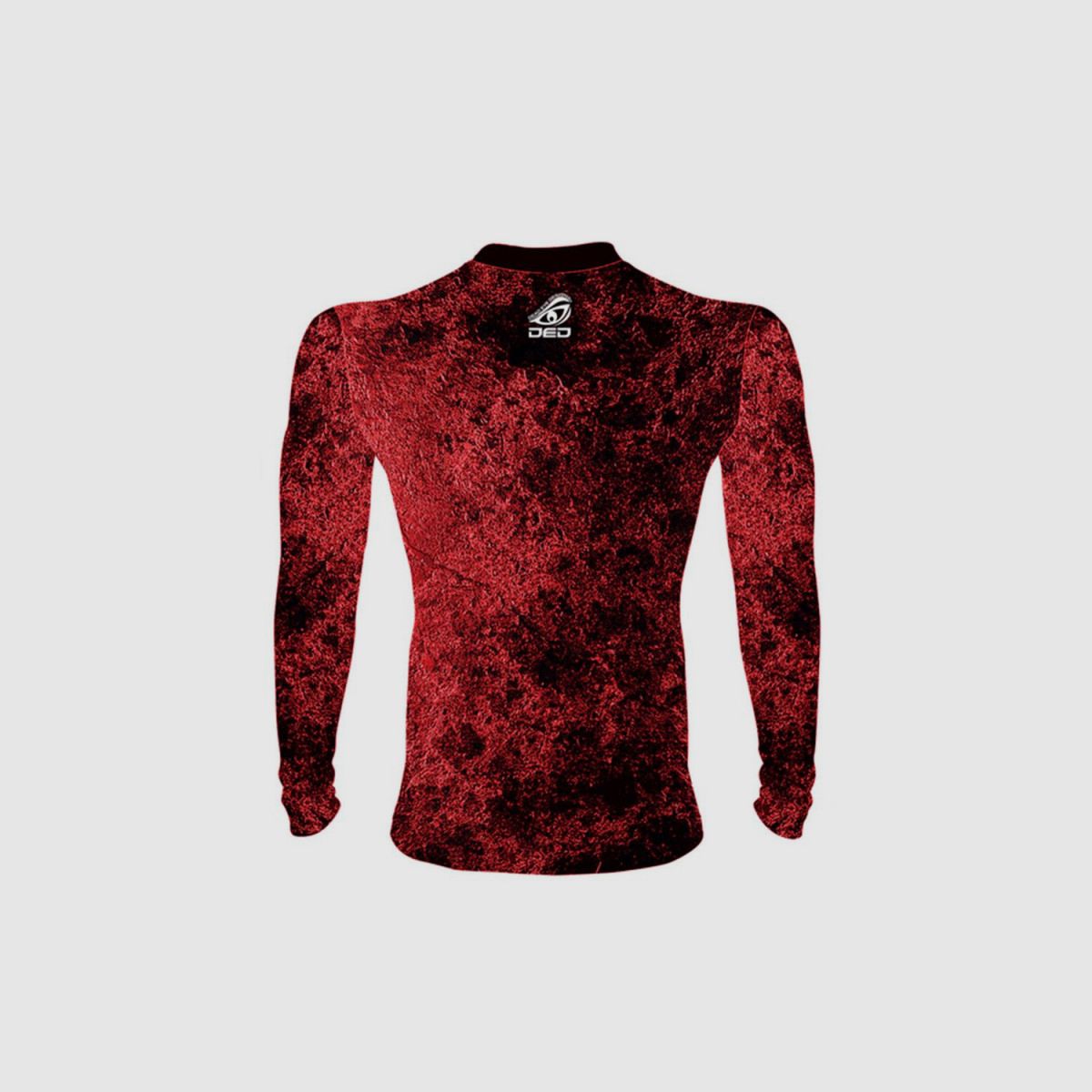 DED Competition Long Sleeve Compression T-Shirt - Red, Color: Red, size: M, Clothes type: Women, image 4 of 6