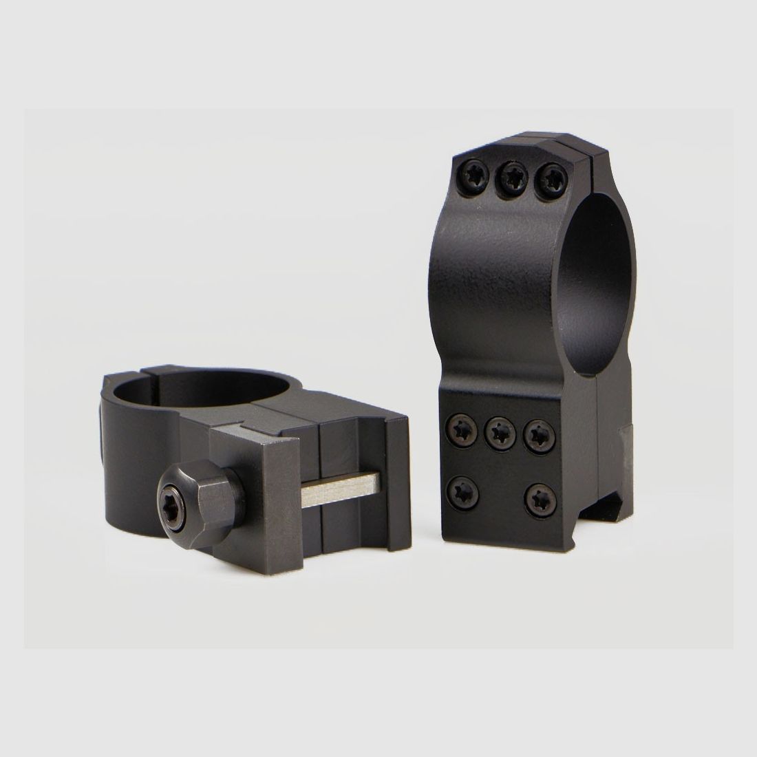 Ringpaar WARNE Tactical 1″ [fest] – Extra hoch