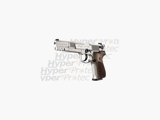 Pistolet à Plomb Walther CP88 Competition - Nickel - Crosse Bois