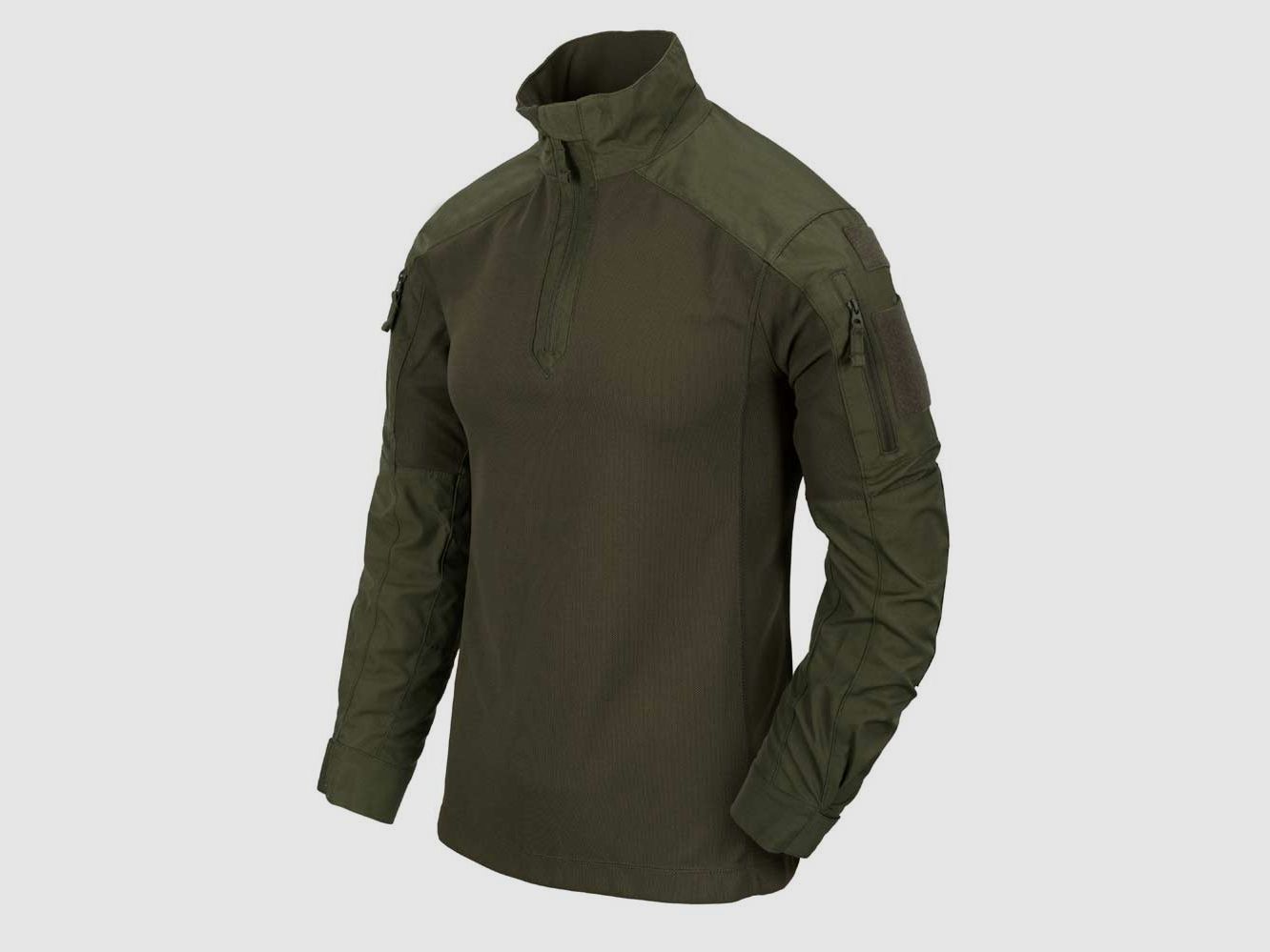 HELIKON-TEX MCDU COMBAT SHIRT® - NyCo RIPSTOP OLIVE