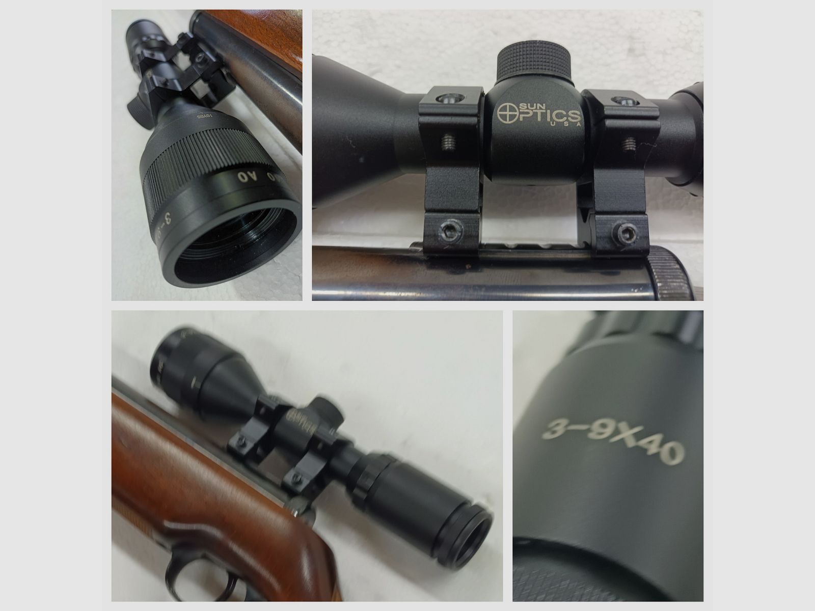 Walther LG55 luchtgeweer + suppressor + scope 3-9x40, afbeelding 4 van 7