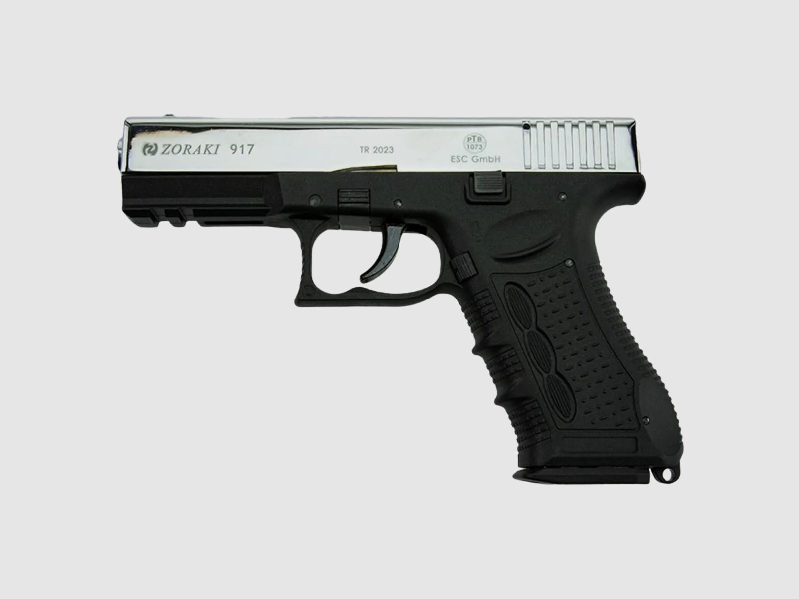 Pistola de fogueo Zoraki 917 9mm cromada