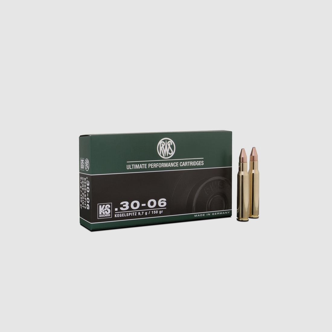 RWS .30-06 KS 9.7g/150gr. Rifle Cartridges