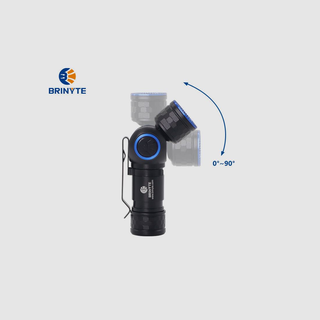 Brinyte HL16 Noctua Latarka Czołowa Białe Światło