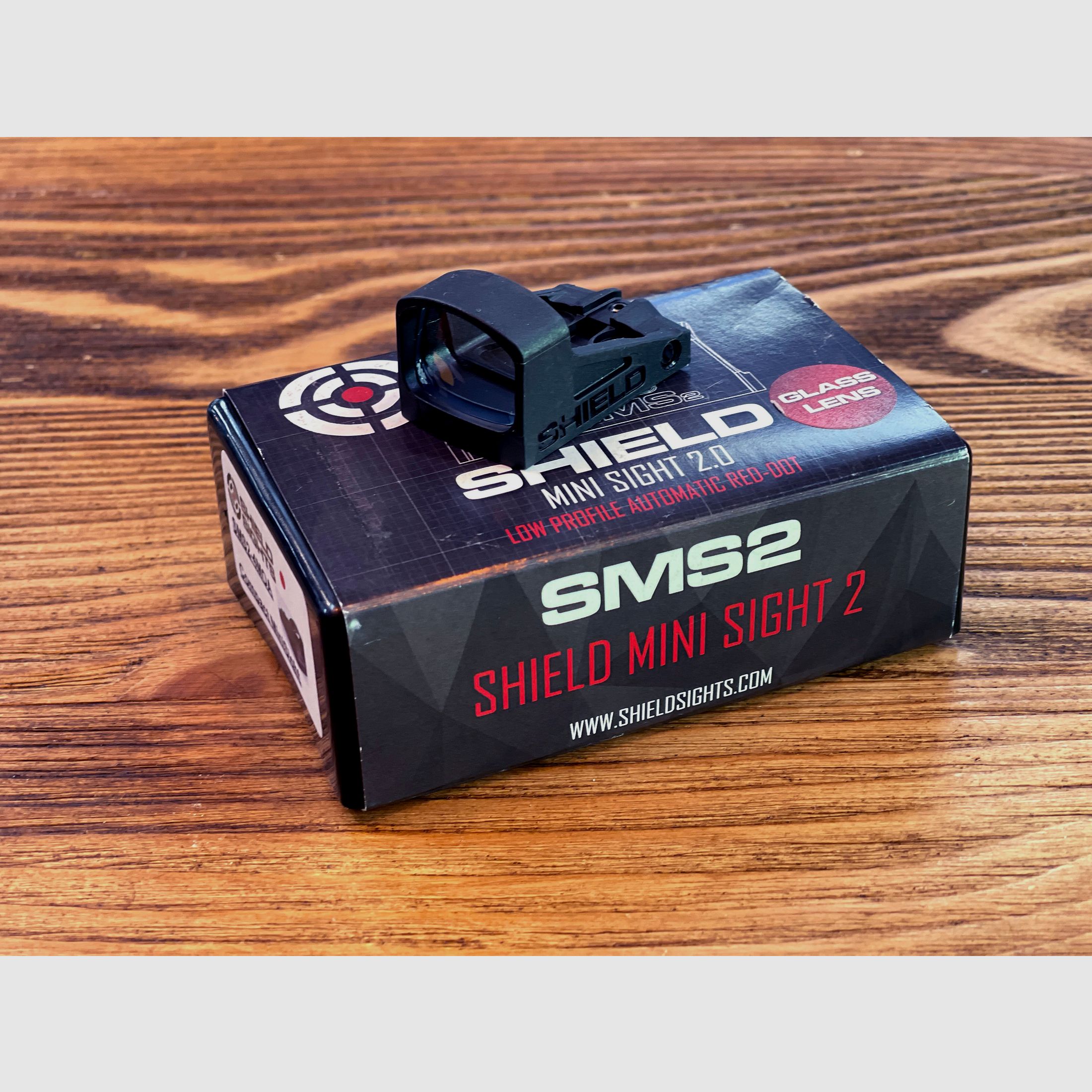 Shield Sights SMS Reflex Compact Mini Sight 2.0 -  4MOA Point Rouge "Prix Spécial"