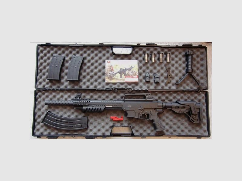 NEUHEIT: VS-REPETIERFLINTE HATSAN, MOD. PX12TS, Kal. 12/76, MIT EINSTECKMAGAZIN & MEGA-AUSSTATTUNG!!
