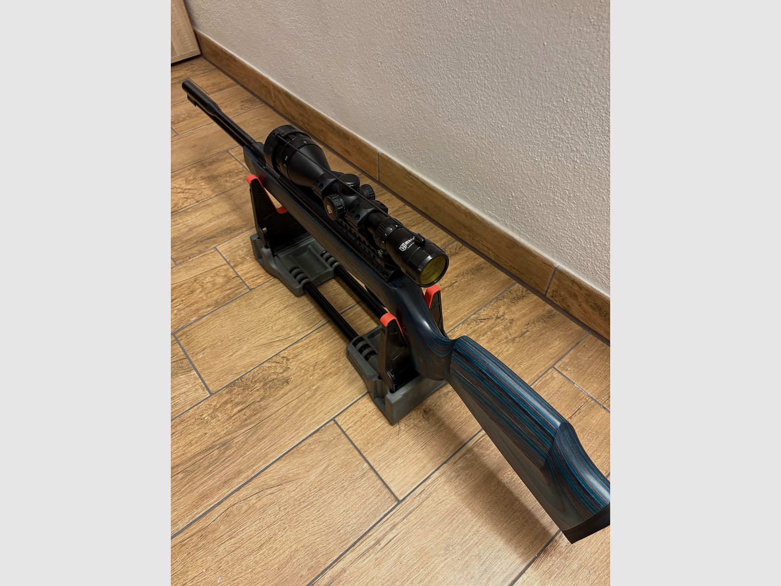 Weihrauch HW 97 K Blue blauer Schichtholzschaft Kaliber 5,5 mm paar mal benutzt Limitierte Auflage