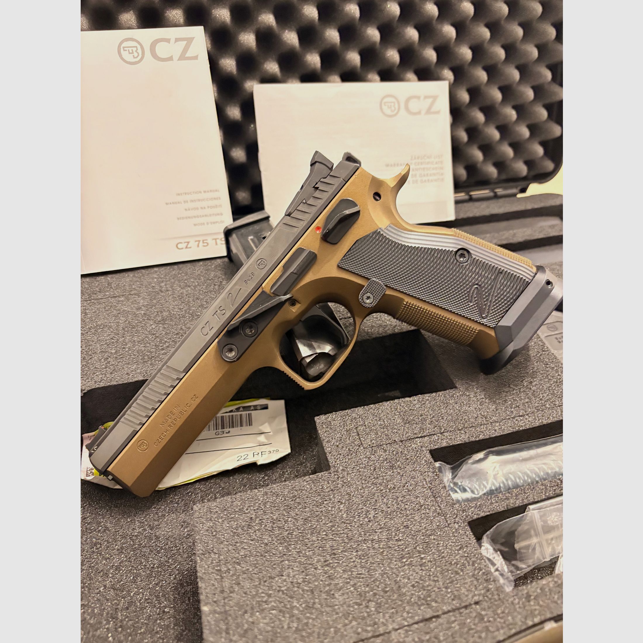 CZ TS 2 Bronze - Beamtenwaffe 