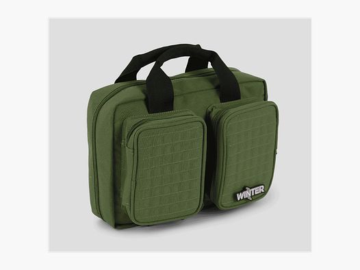 Borsa invernale per 2 pistole, verde