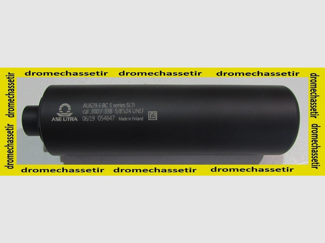 Demper Ase Utra SL7I, kal 300/338 magnum, draad 5/8×24, zwart AU629, afbeelding 1 van 2