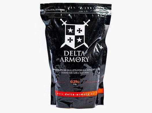 Airsoft BB´s 0.25g (4.000 Stück) diameter 5,95mm - Delta Armory