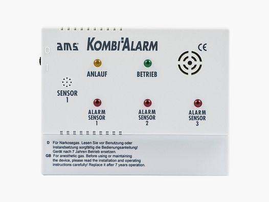 Gaswarnsystem Kombi Alarm, 12 V
