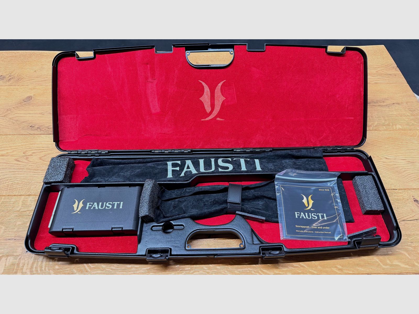 Fausti Bockdoppelflinte Caledon / Coin Finish / Cal. 12/76 / 71cm lunghezza della canna