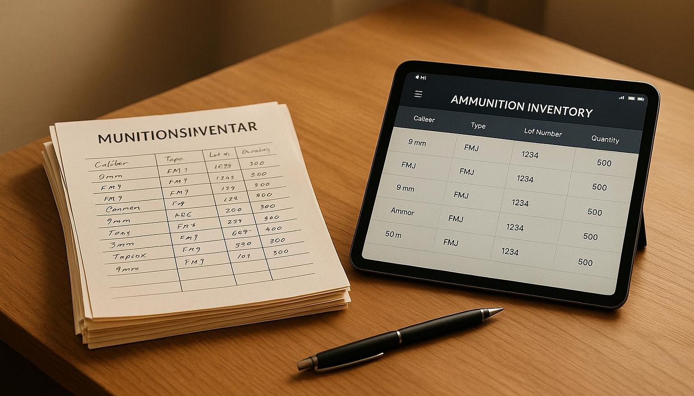 Paper vs. App: Which is better for ammunition inventory?
