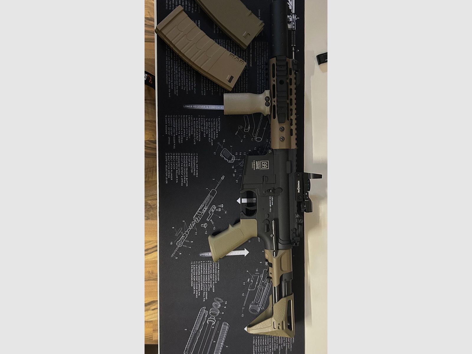 Specna Arms C12 Core Half Tan 0,5J Airsoft neuwertig!!