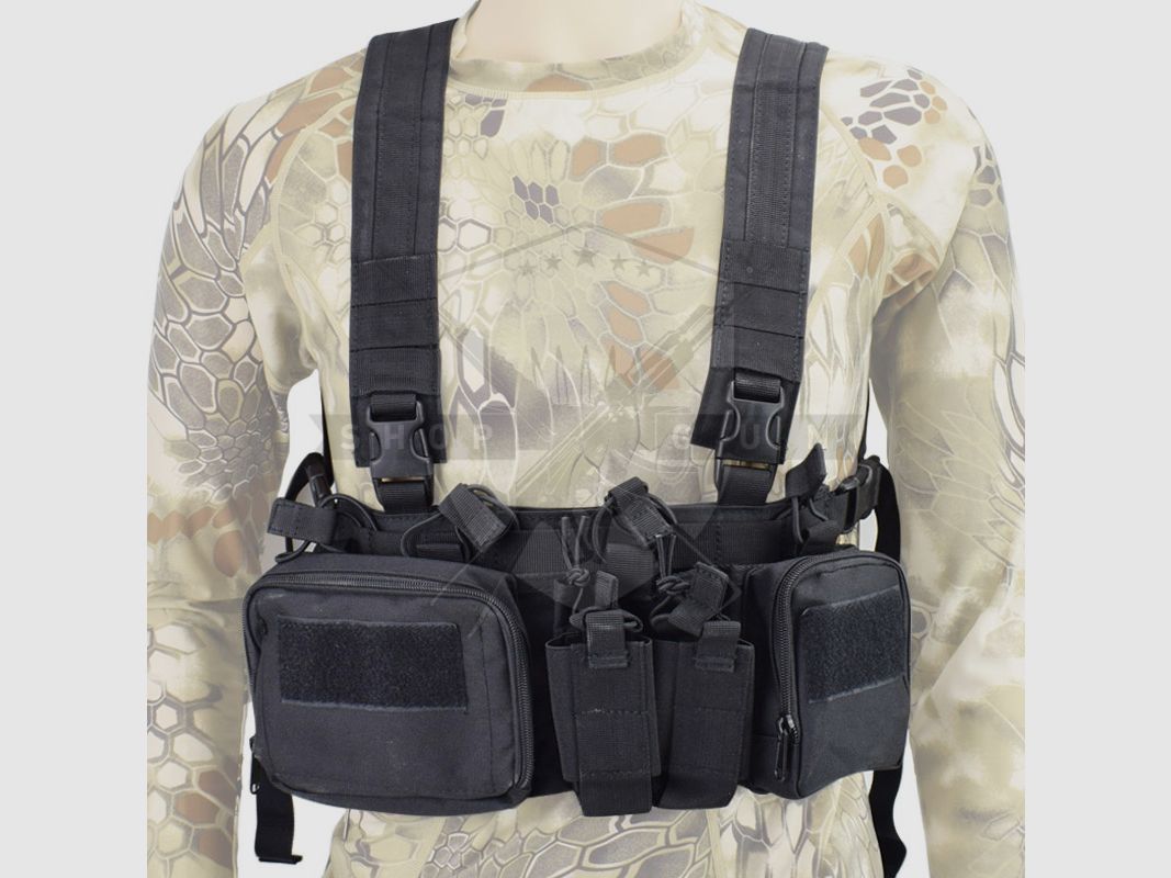 Multi Chestrig Basic (Schwarz)