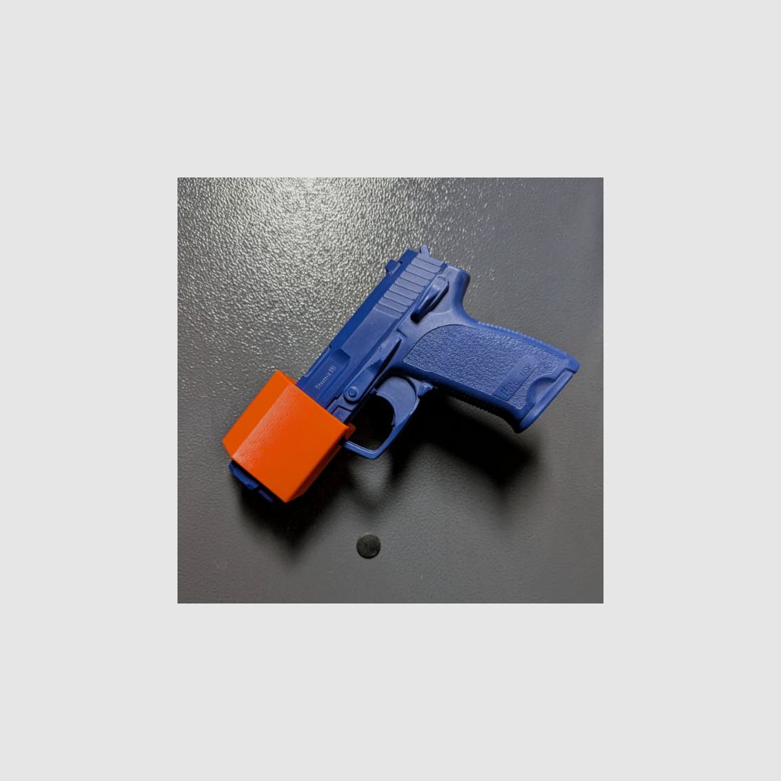 Magnetisches Blockholster für HK P8/USP für Waffenschrank - Zubehör für den Waffenschrank