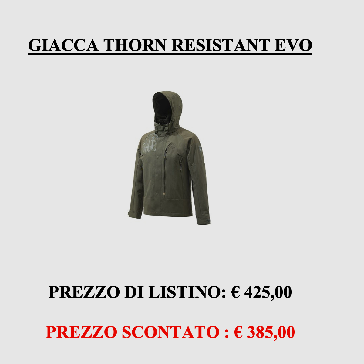 Beretta – Veste Thorn Resistant EVO, image 1 sur 3